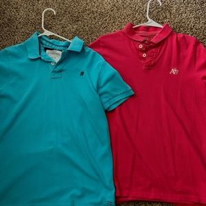 2 Aeropostale Polo shirts. Both Mens Medium.